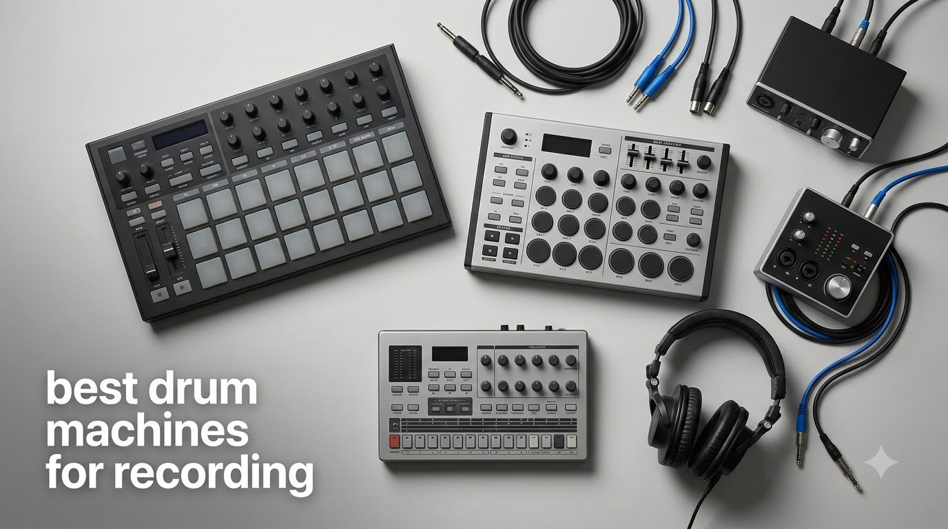 best drum machines for recording