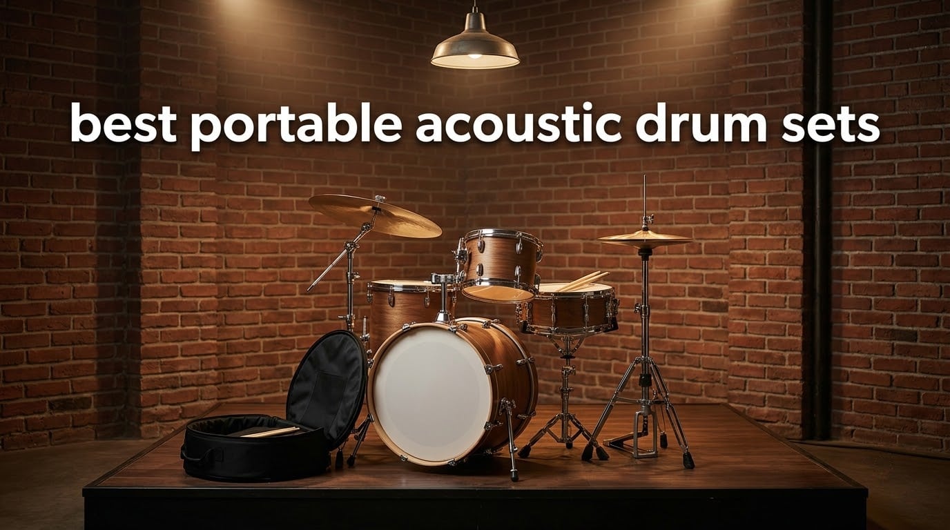 best portable acoustic drum sets