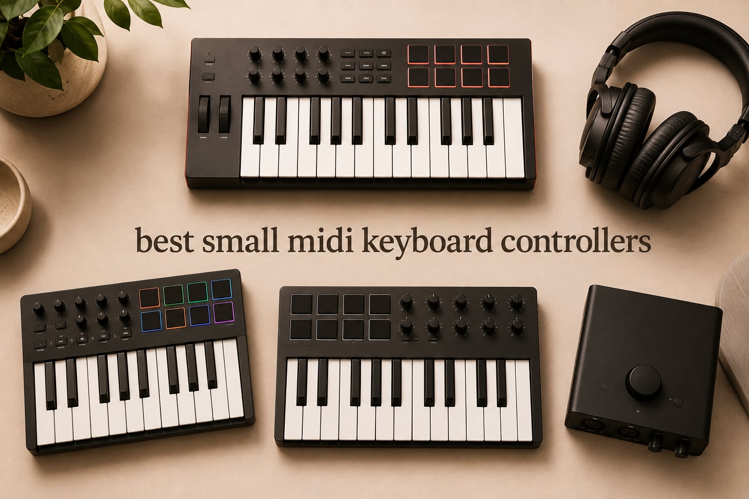 best small midi keyboard controllers