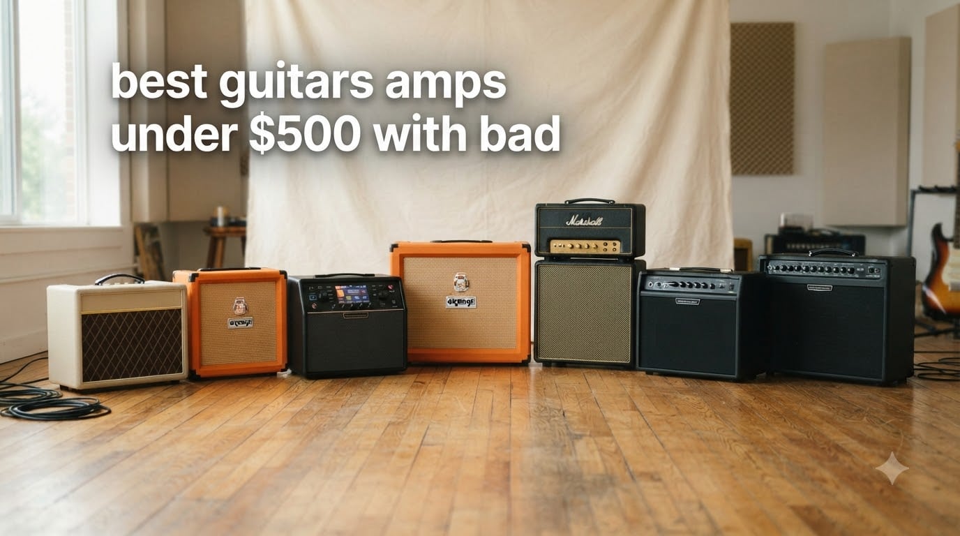 best guitars amps under $500 with bad