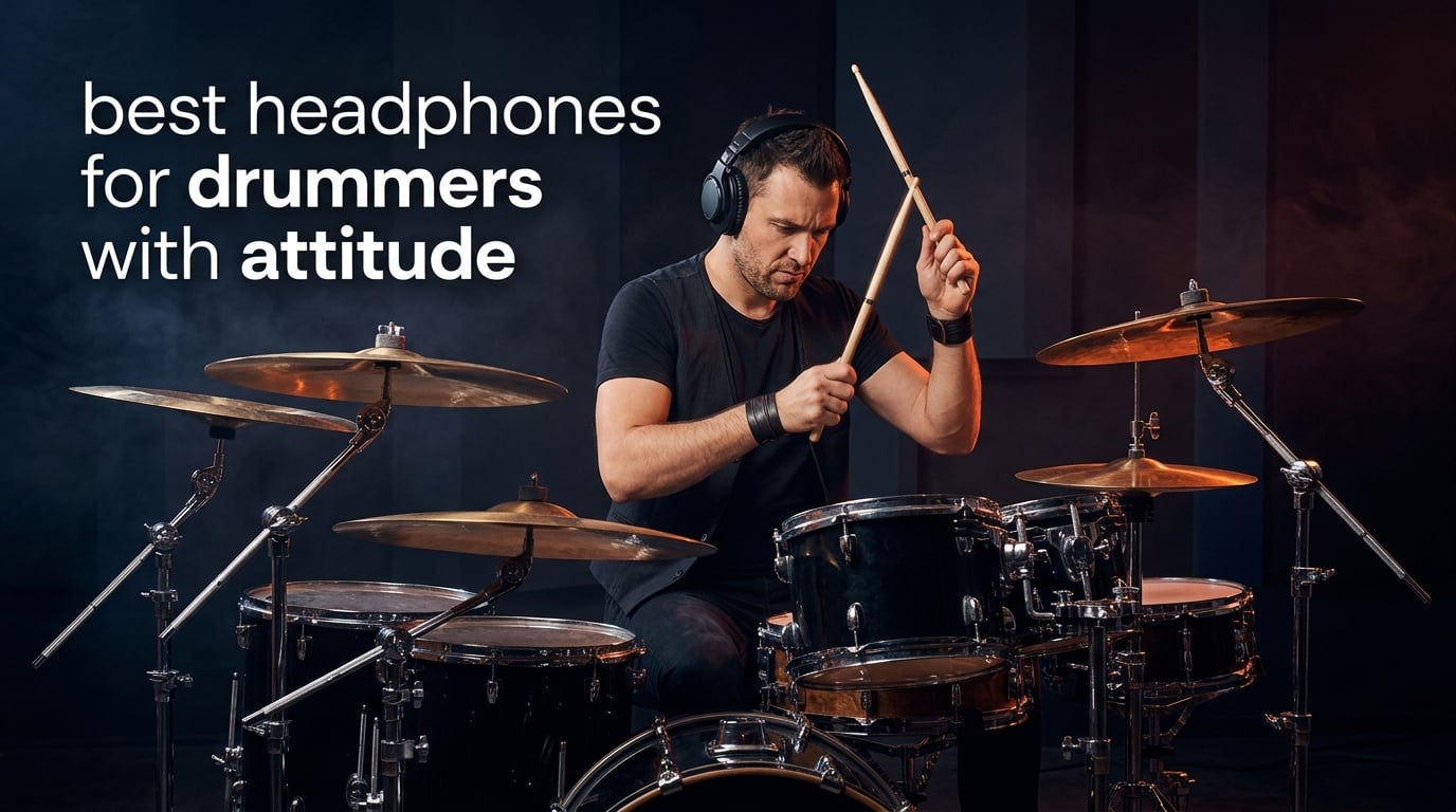 best headphones for drummers with attitude