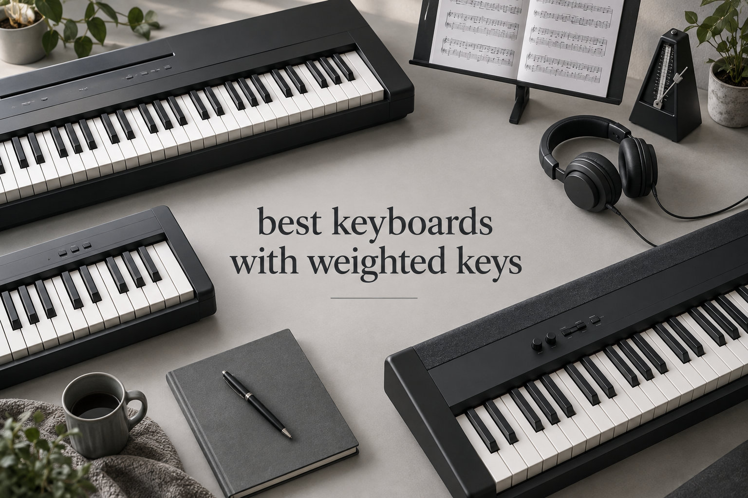 best keyboards with weighted keys