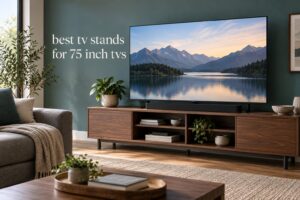 best tv stands for 75 inch tvs