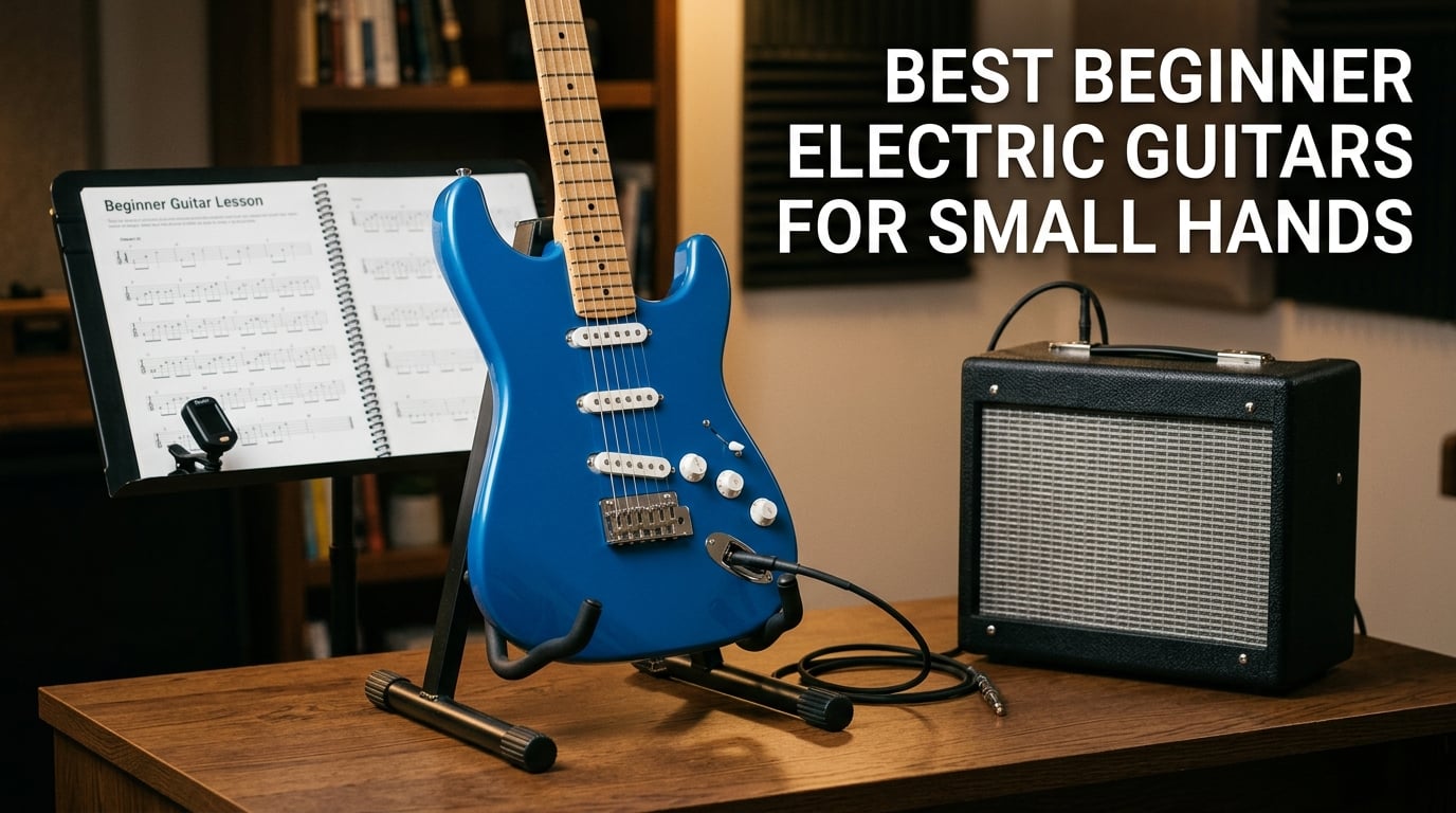 best beginner electric guitars for small hands