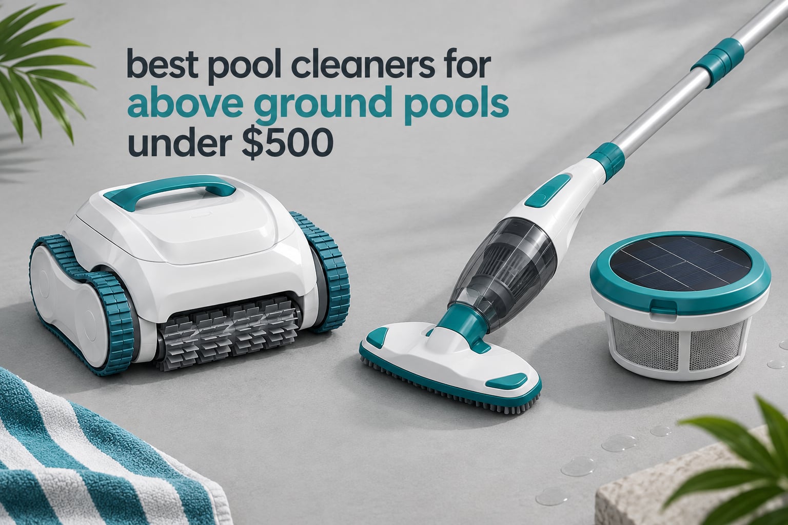 best pool cleaners for above ground pools under $500
