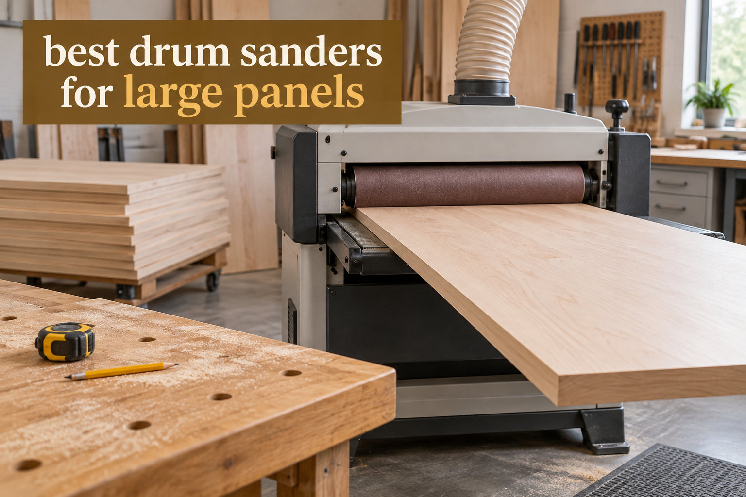 best drum sanders for large panels
