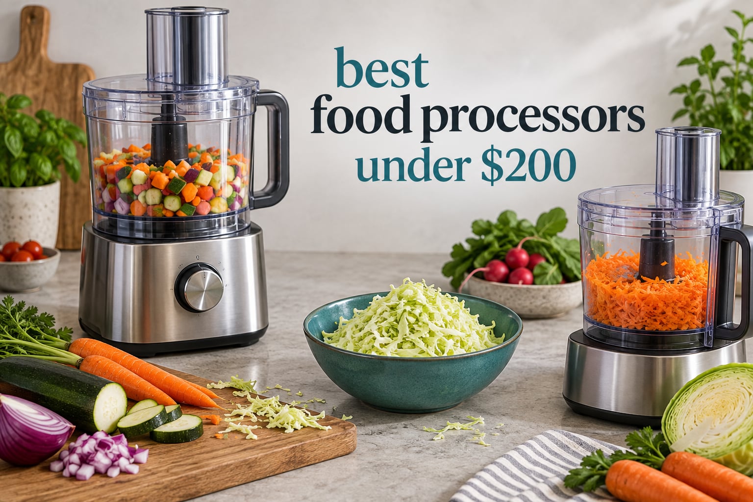 best food processors under $200