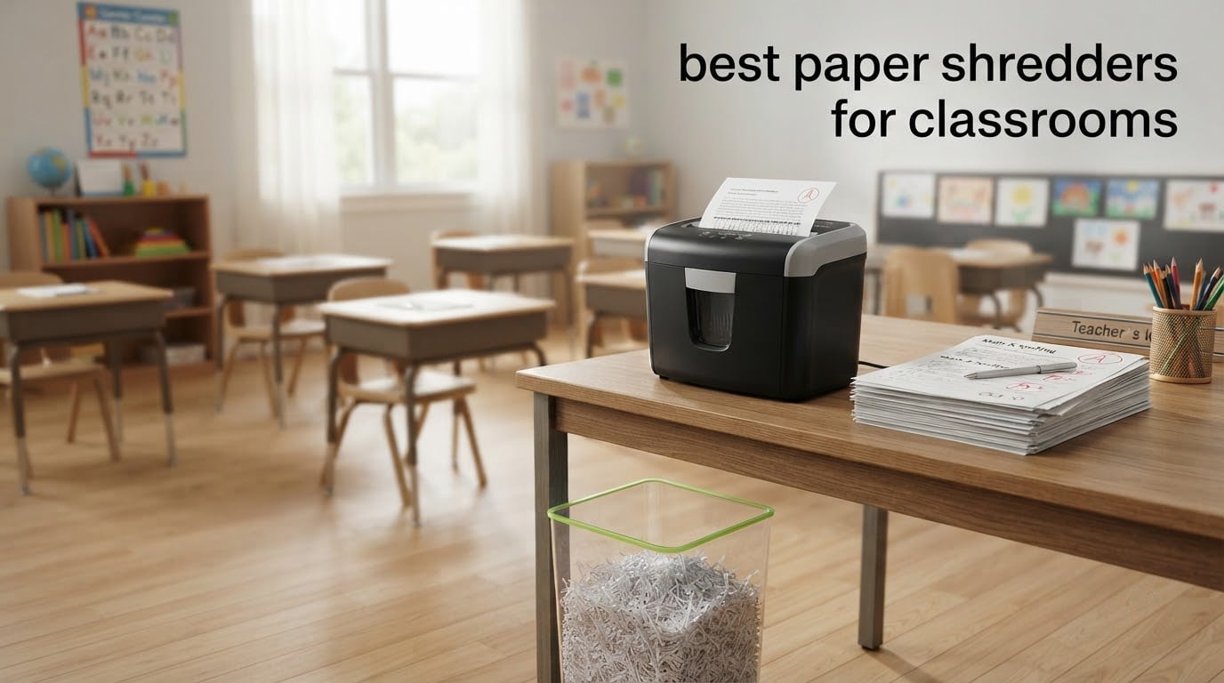 best paper shredders for classrooms