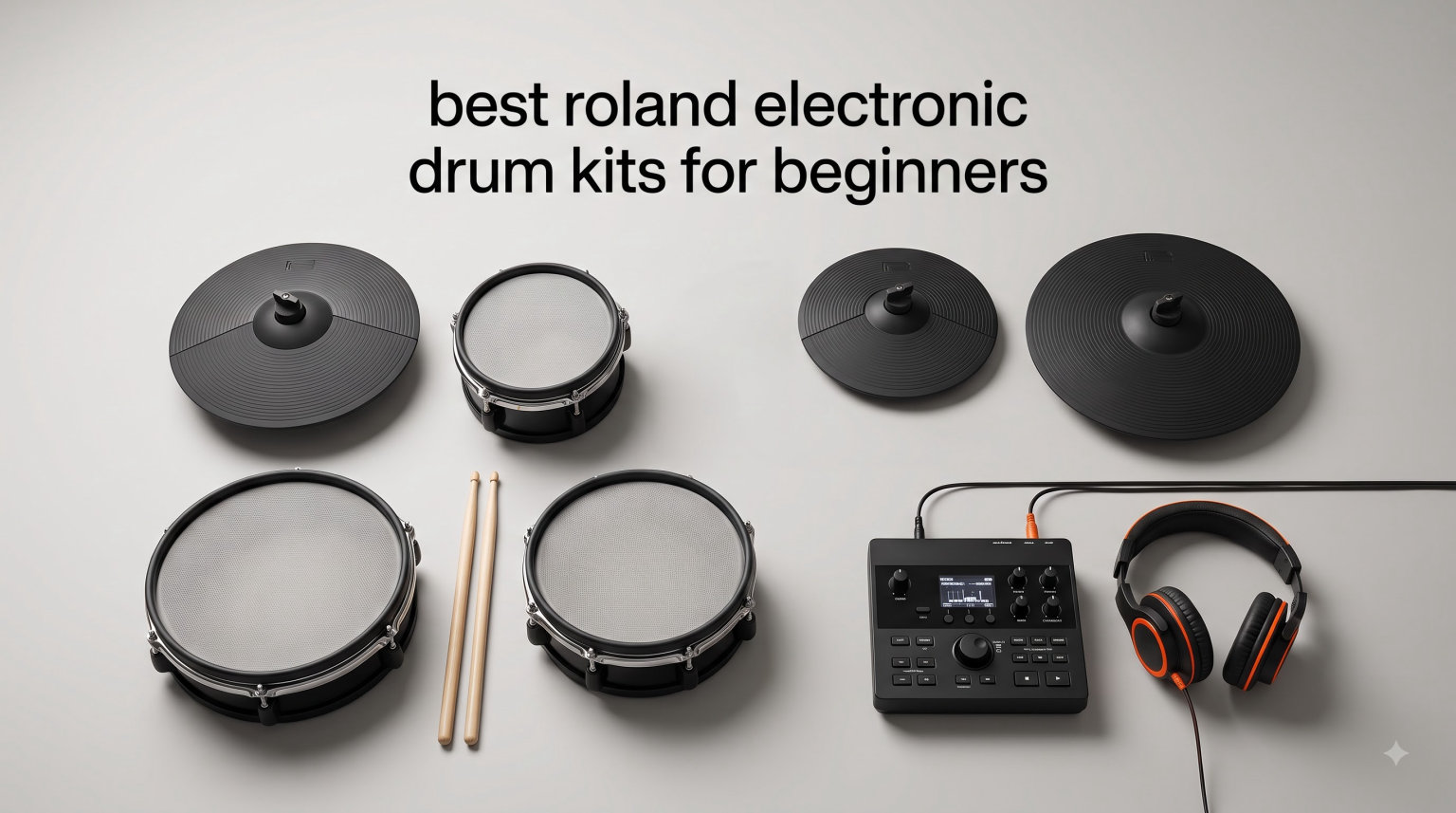 best roland electronic drum kits for beginners