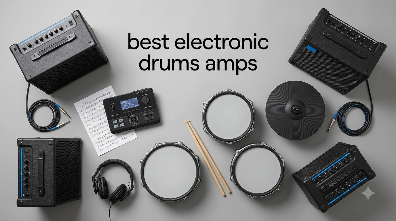 best electronic drums amps