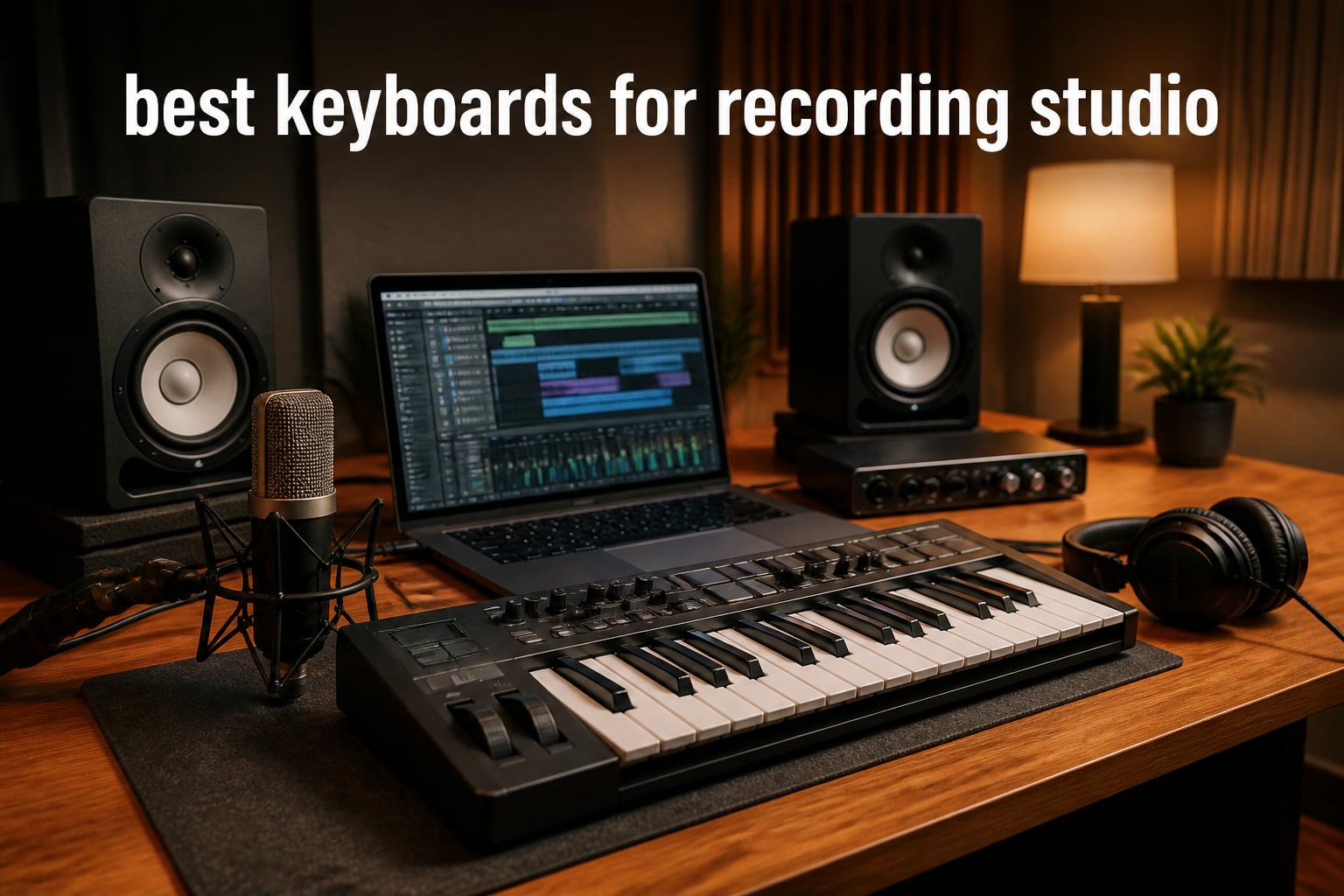 best keyboards for recording studio