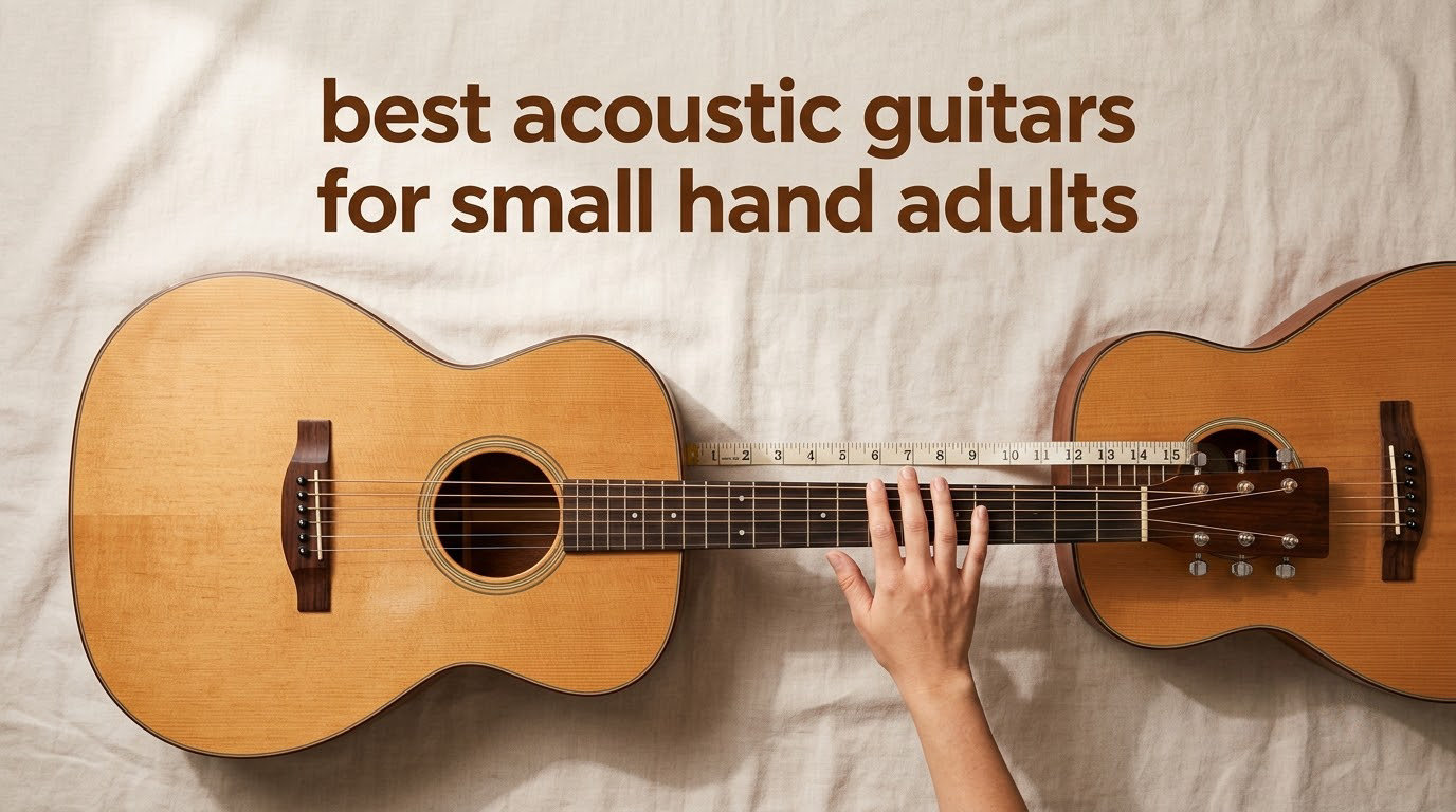 best acoustic guitars for small hand adults