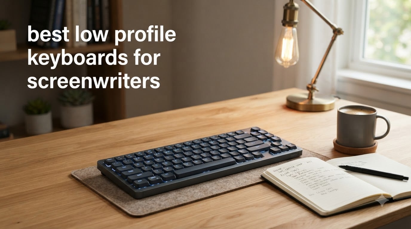 best low profile keyboards for screenwriters
