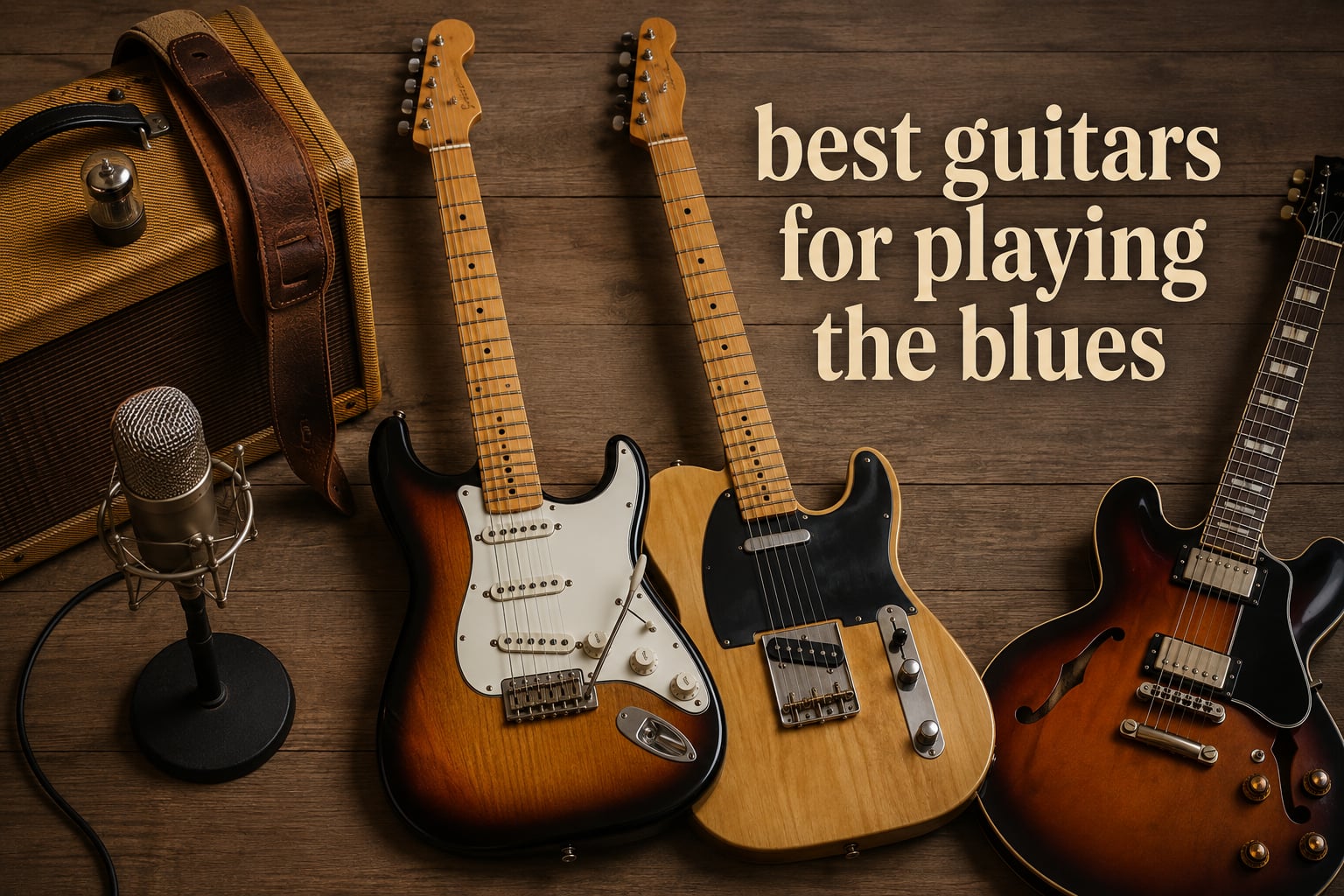 best guitars for playing the blues
