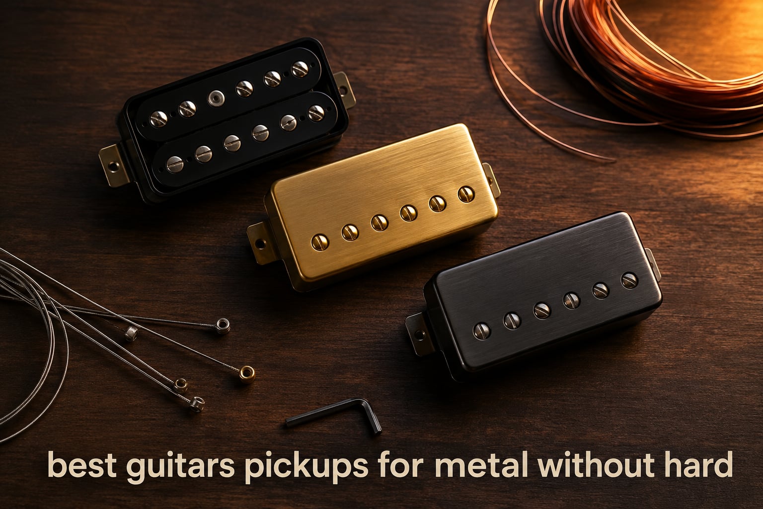 best guitars pickups for metal without hard