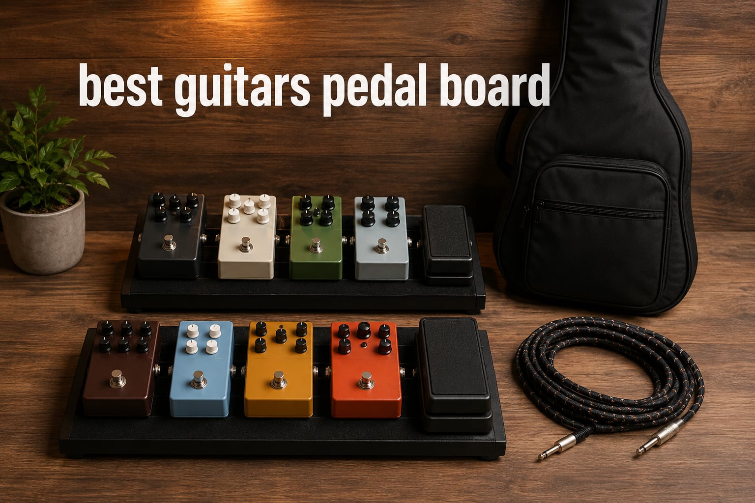 best guitars pedal board