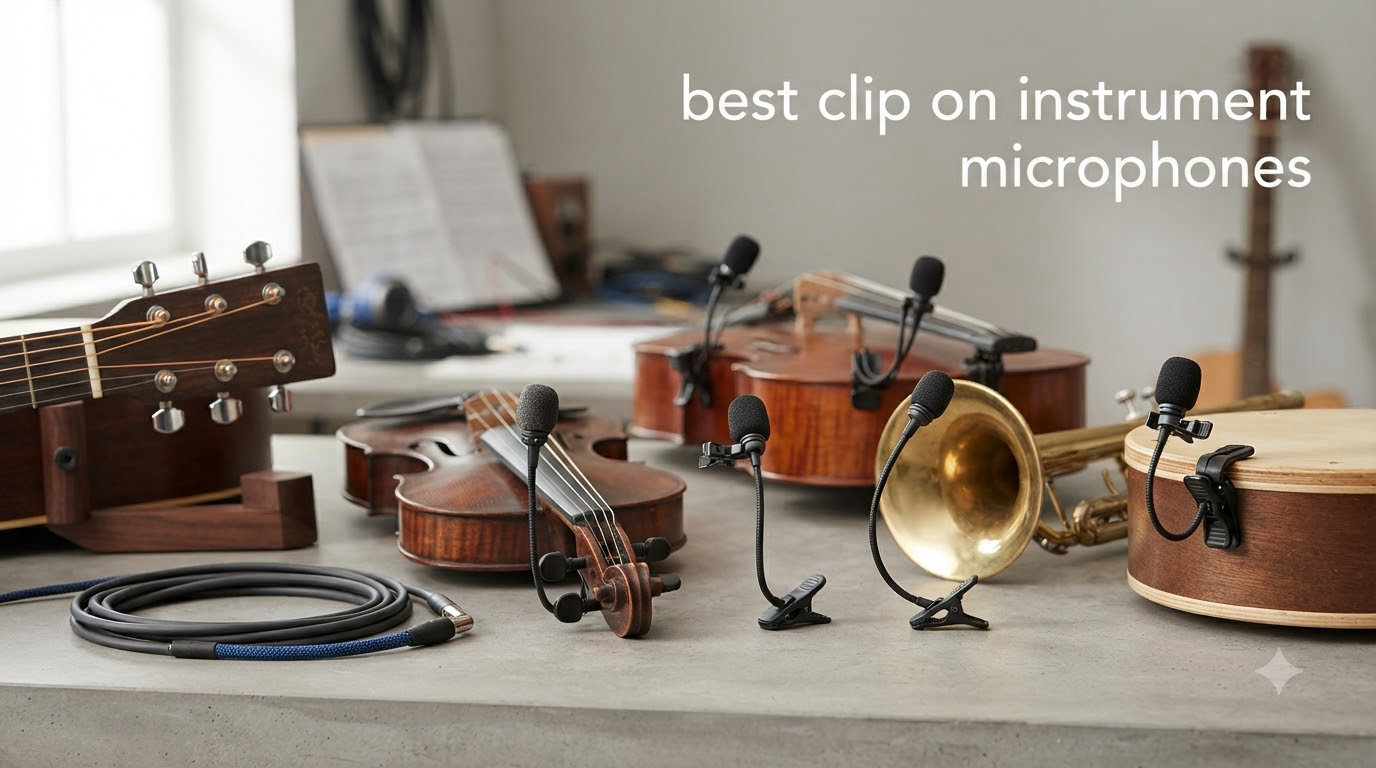 best clip on instrument microphones