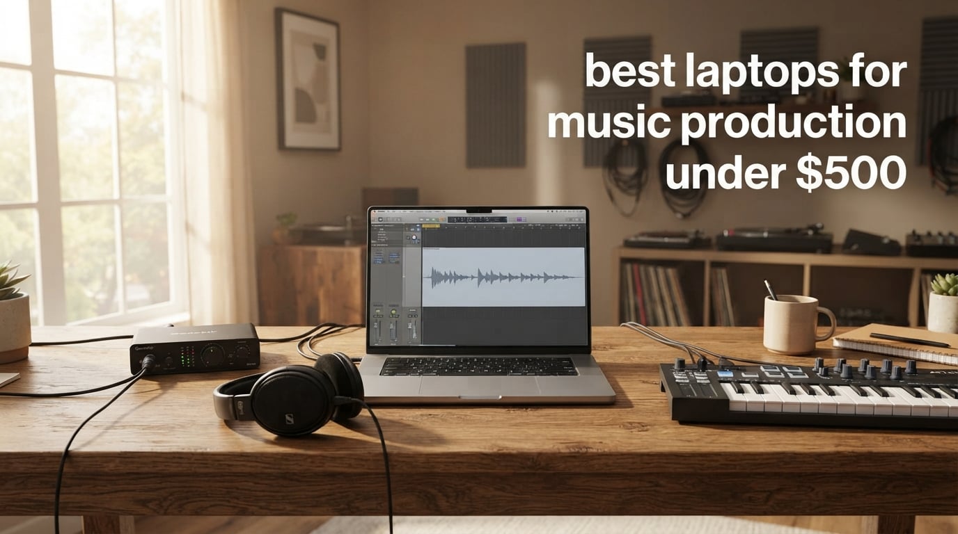 best laptops for music production under $500