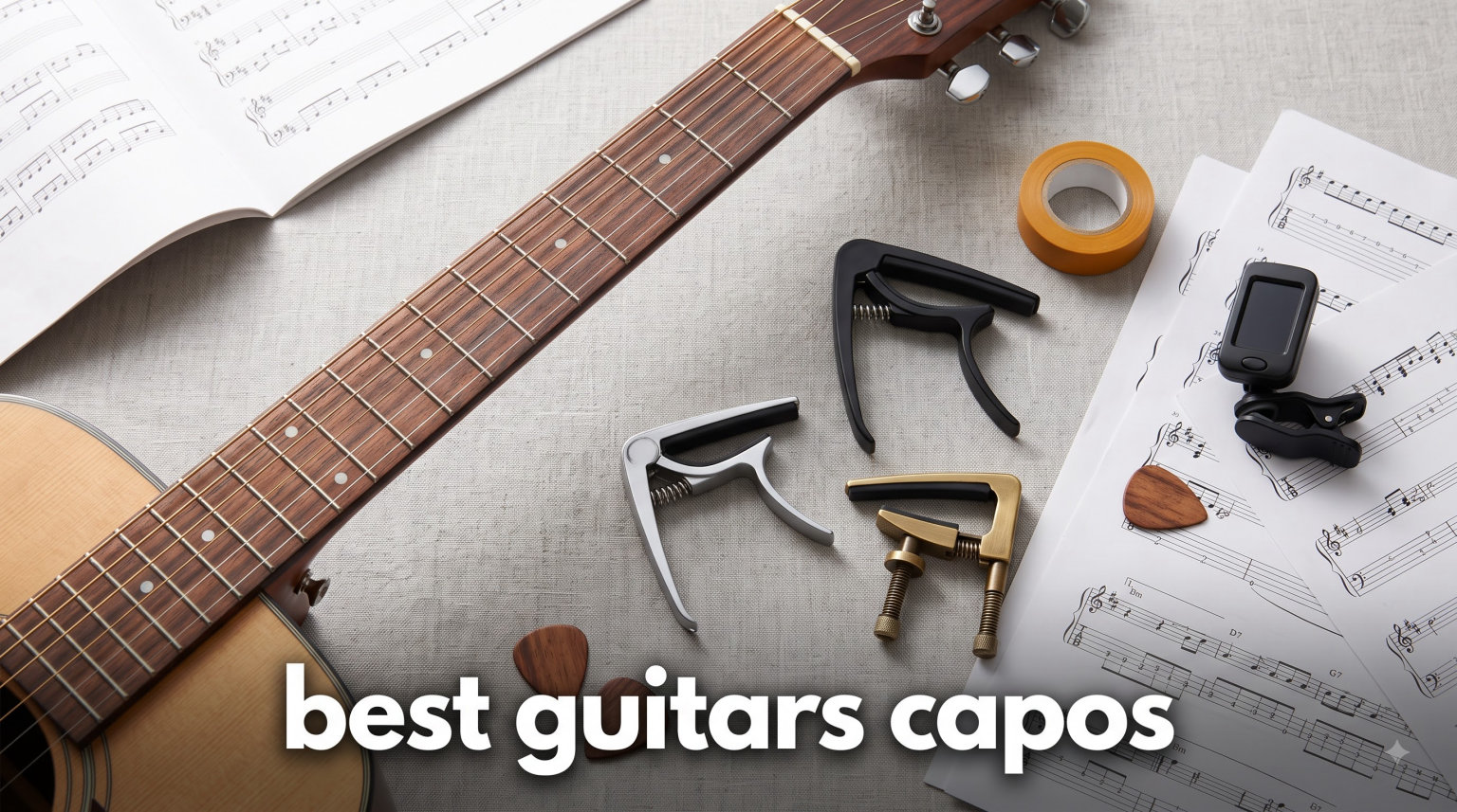 best guitars capos