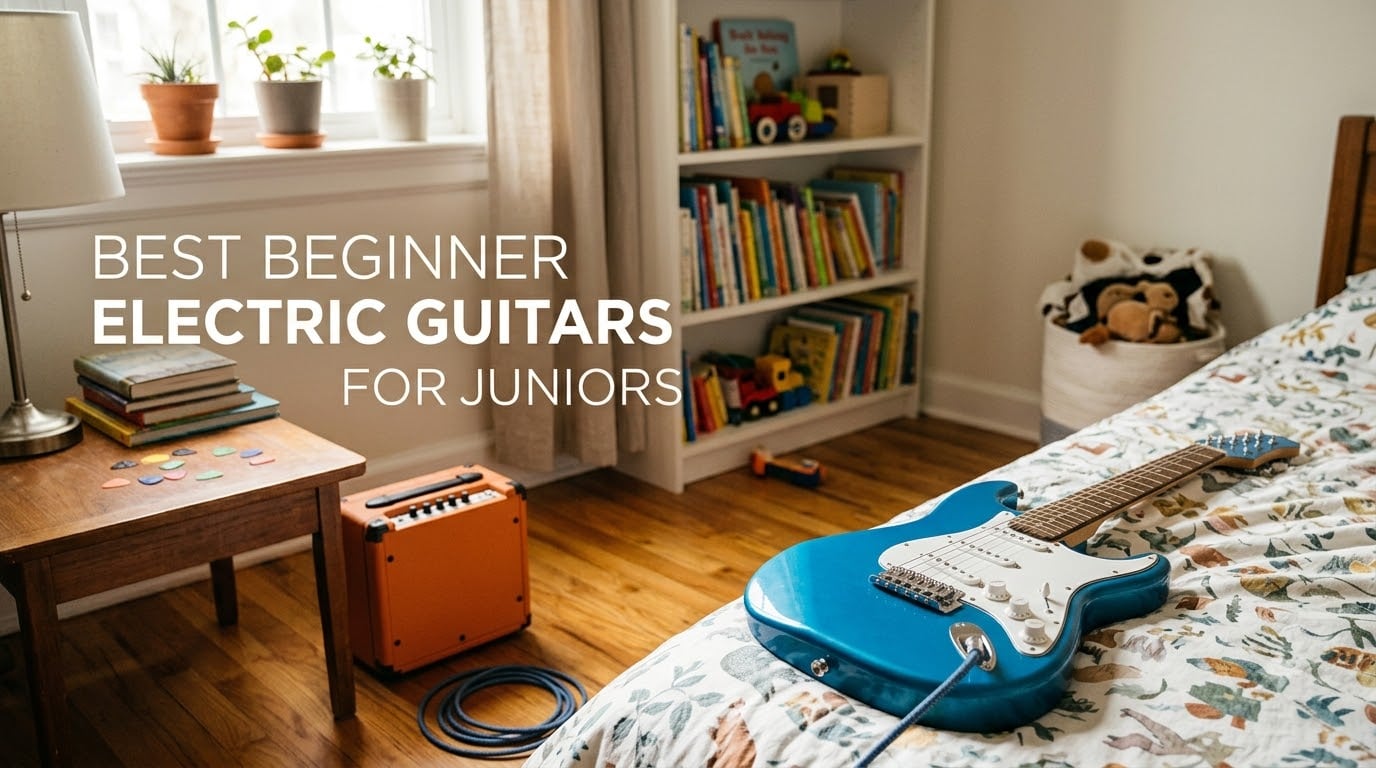 best beginner electric guitars for juniors