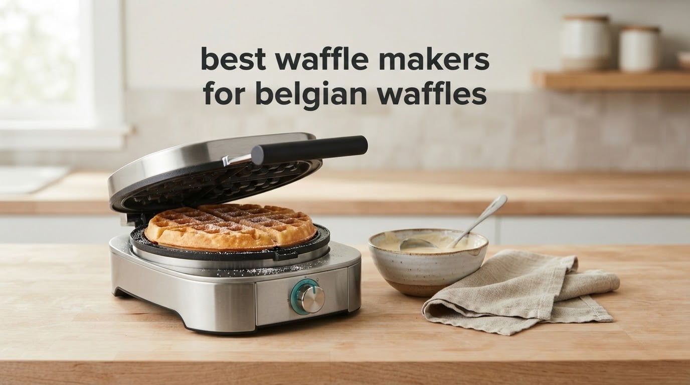 best waffle makers for belgian waffles