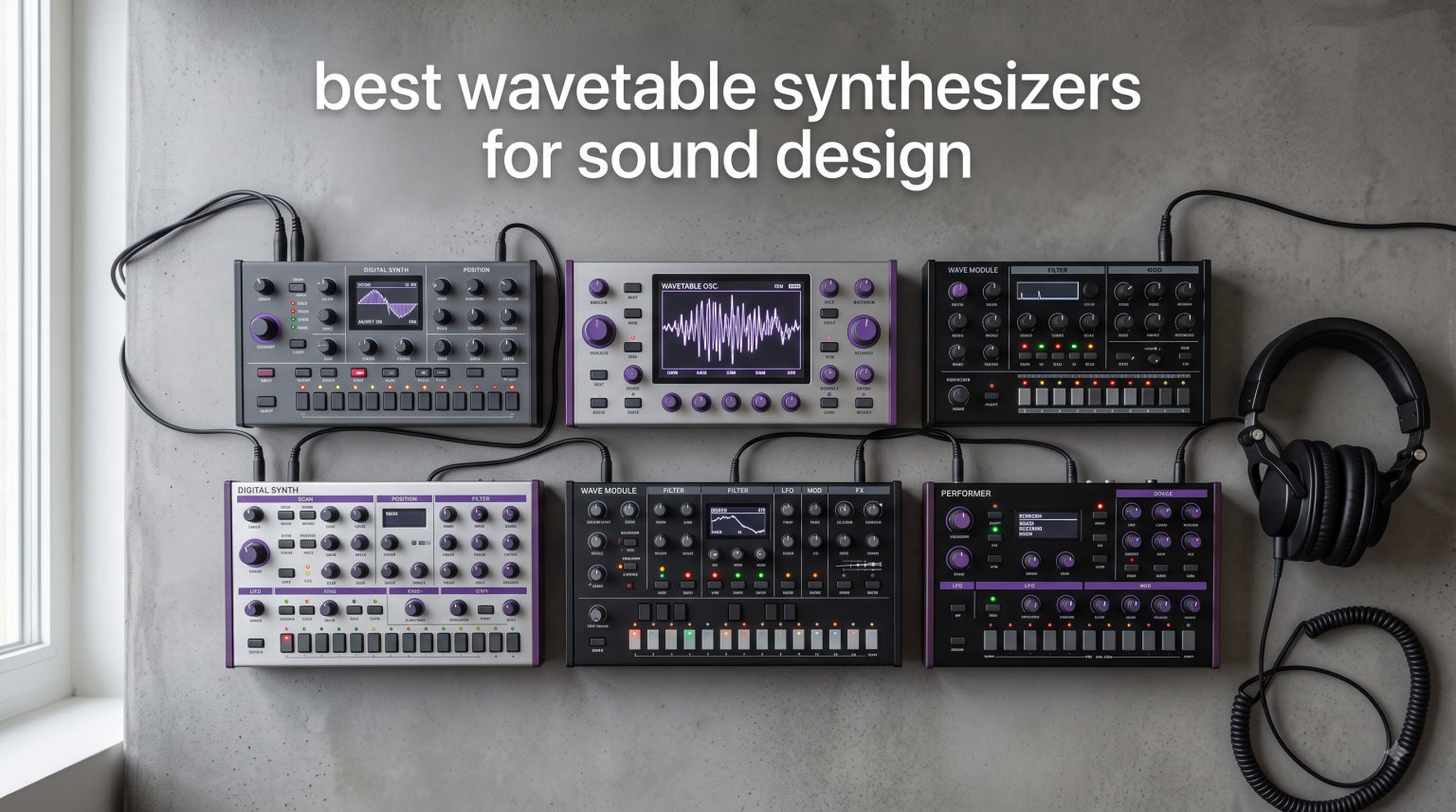 best wavetable synthesizers for sound design