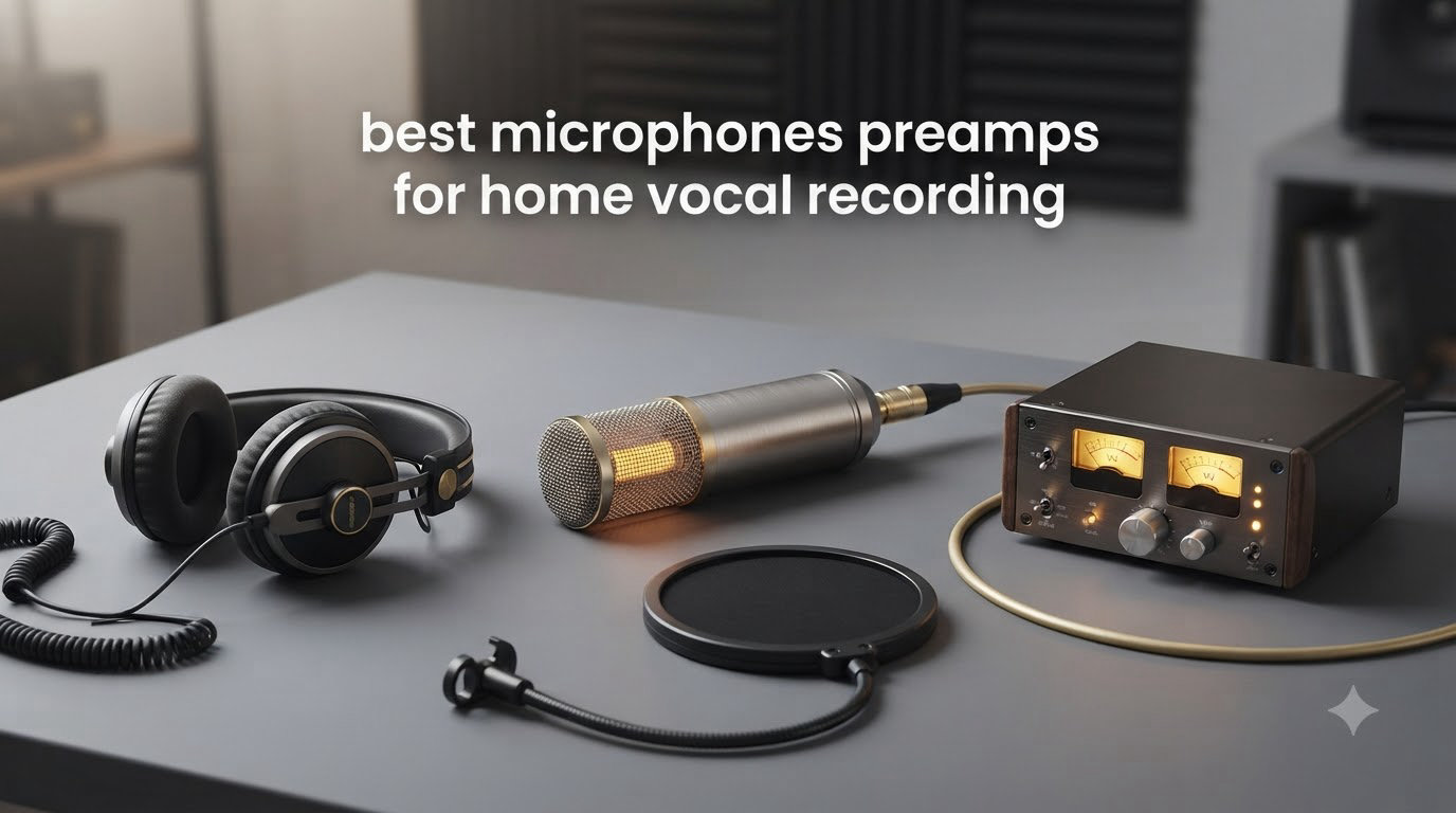 best microphones preamps for home vocal recording