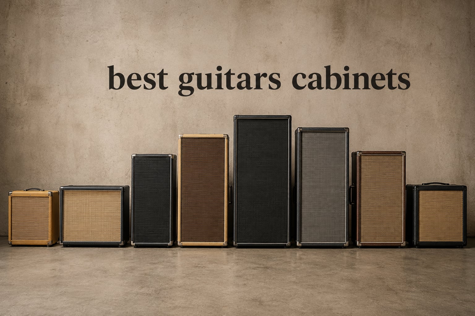best guitars cabinets