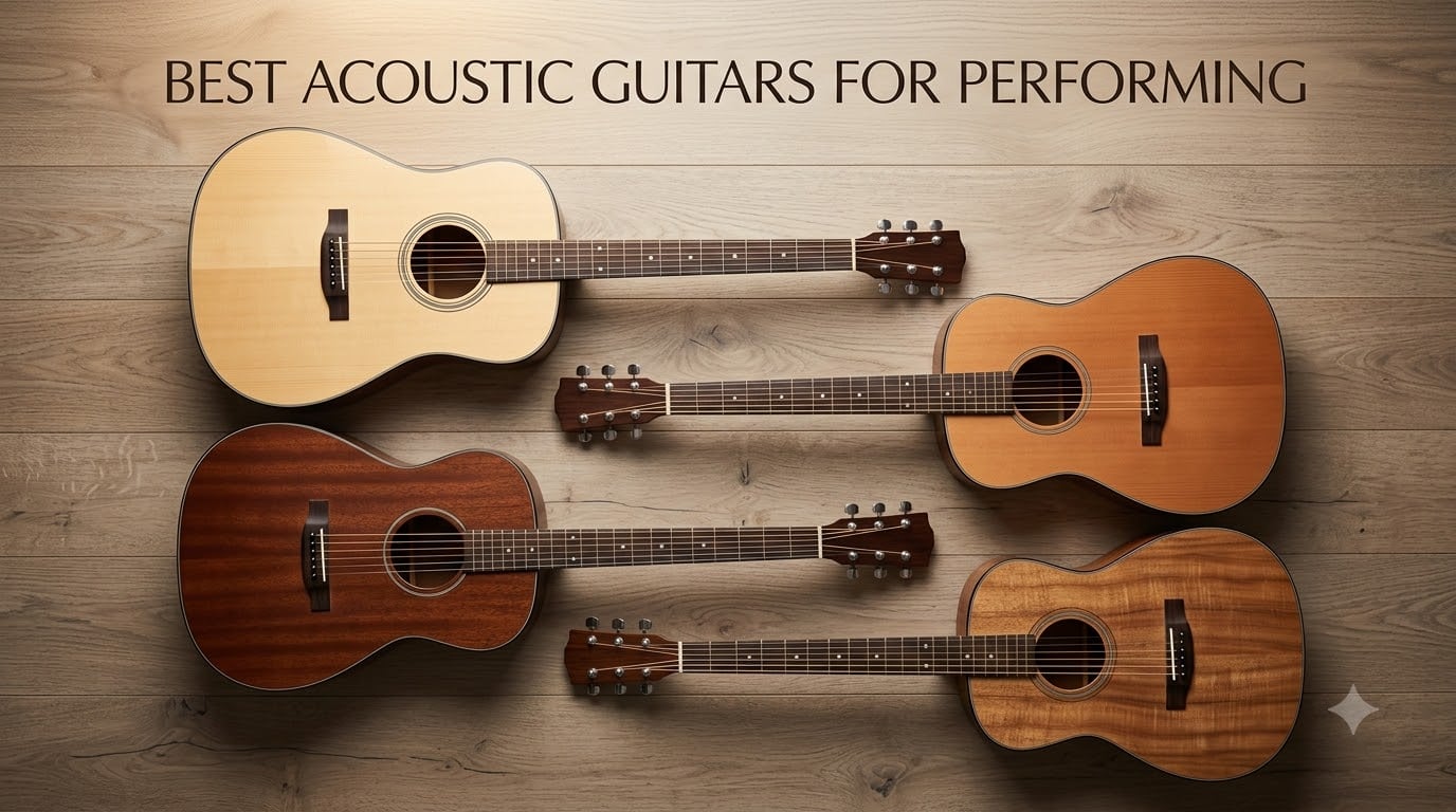 best acoustic guitars for performing