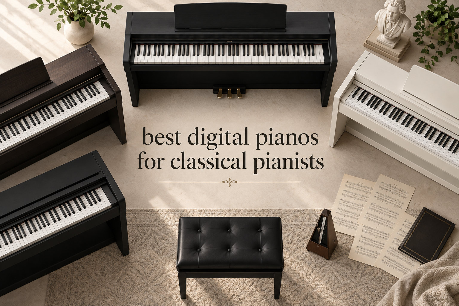 best digital pianos for classical pianists