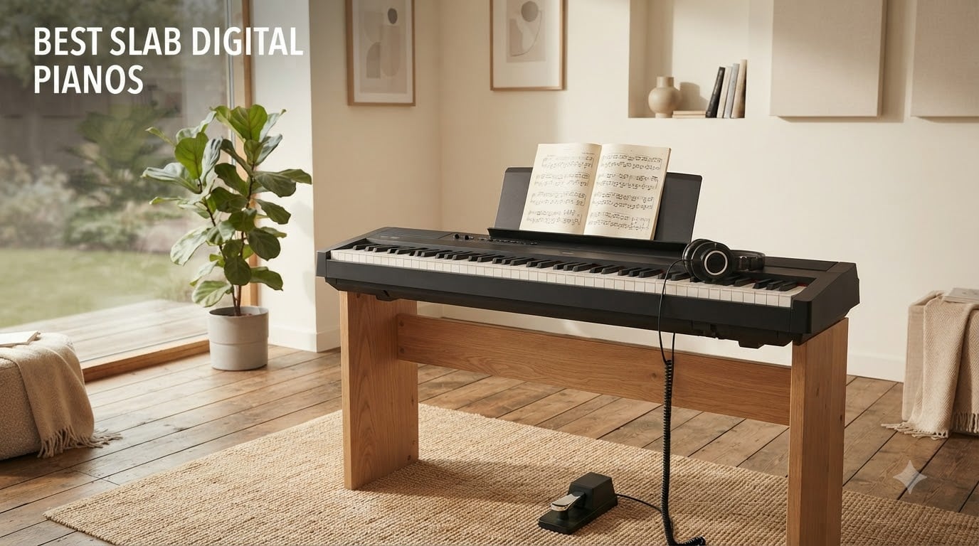 best slab digital pianos