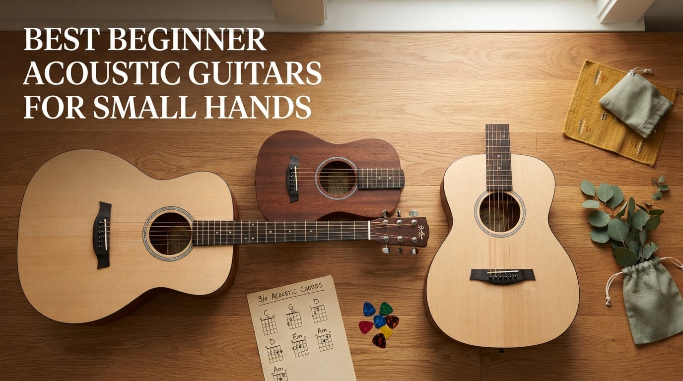 best beginner acoustic guitars for small hands