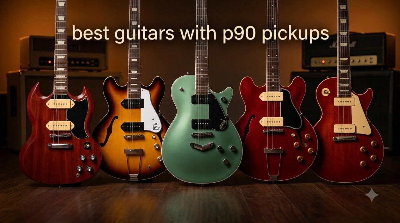 best guitars with p90 pickups