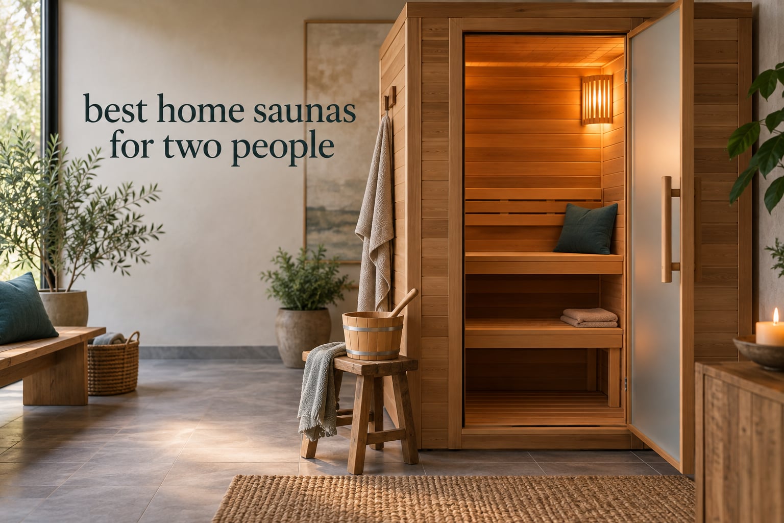 best home saunas for two people