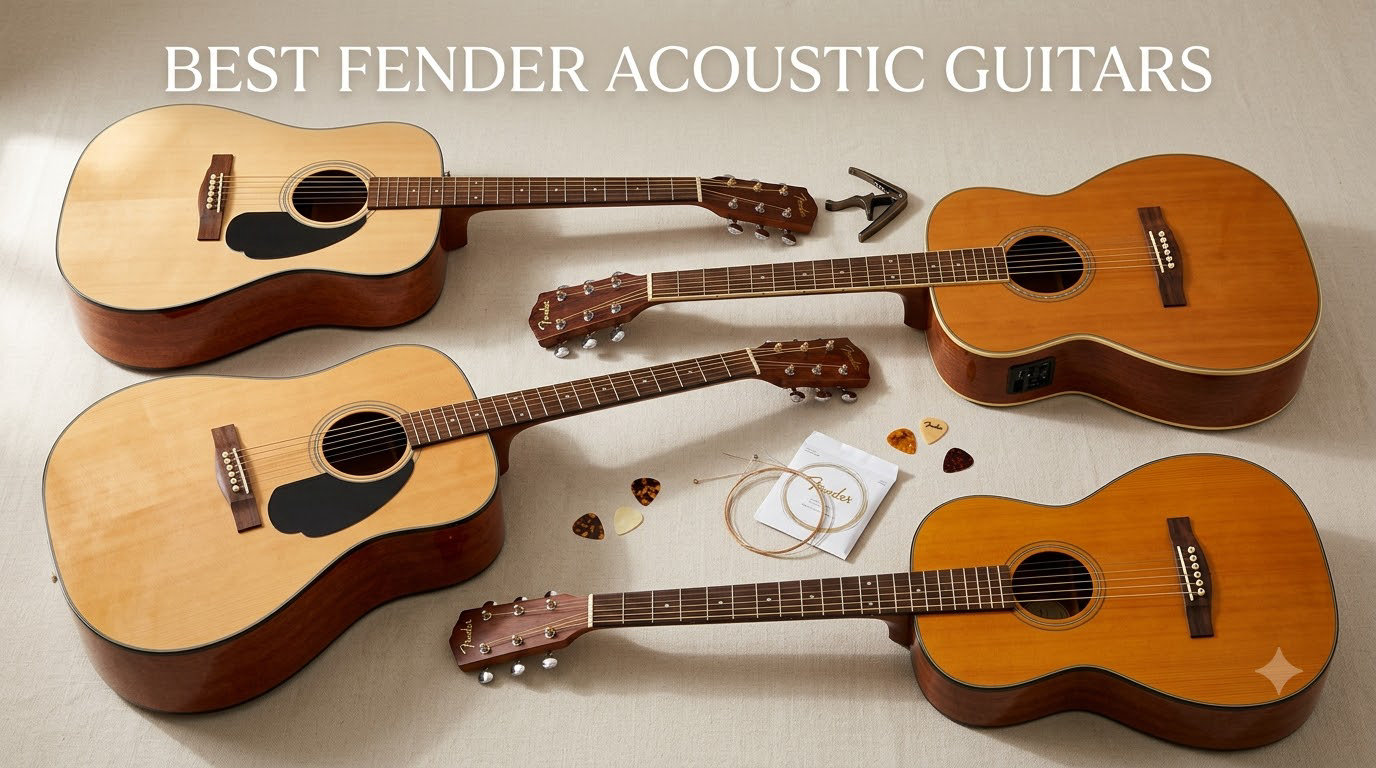 best fender acoustic guitars