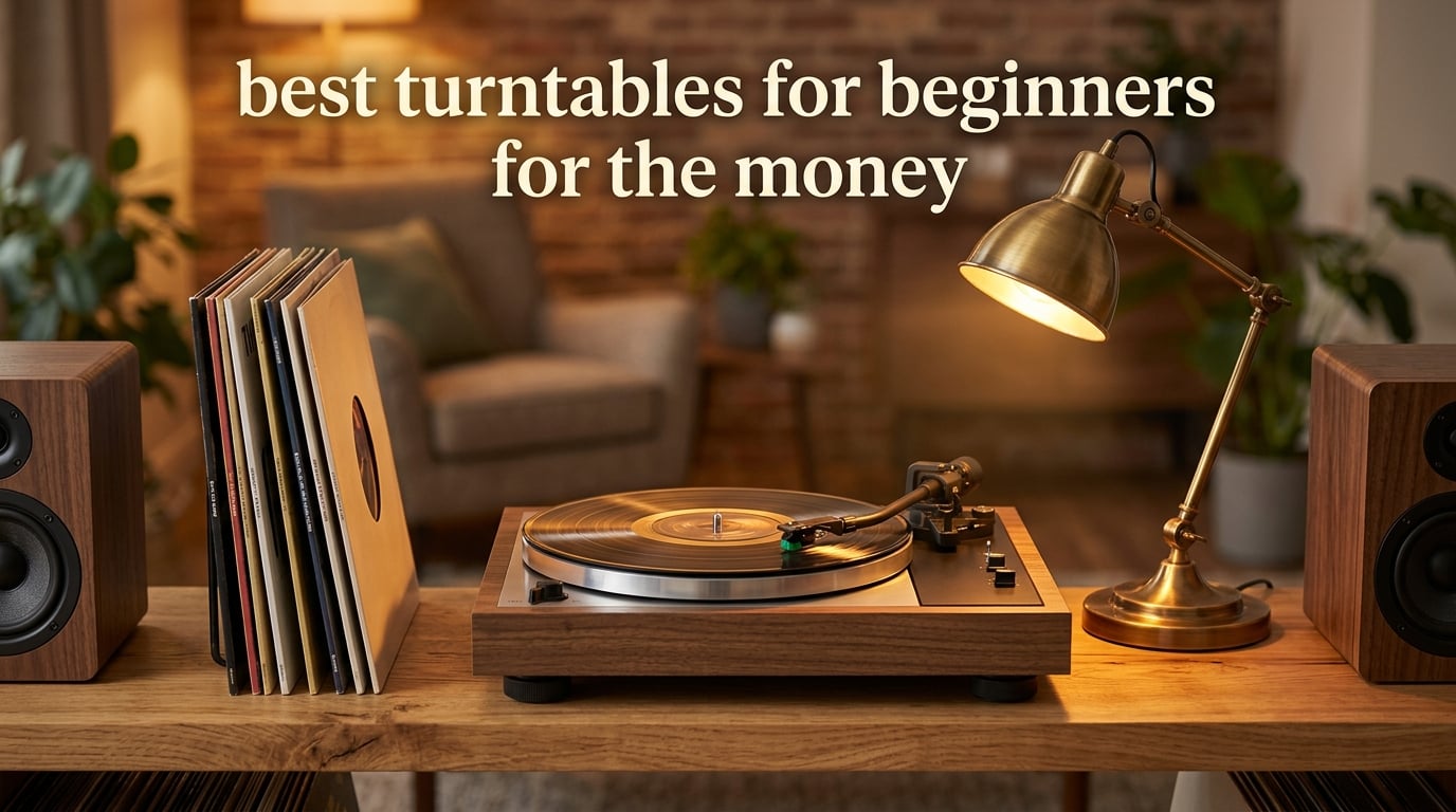 best turntables for beginners for the money