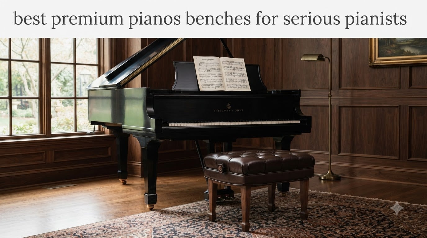 best premium pianos benches for serious pianists