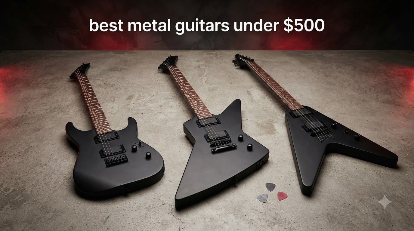 best metal guitars under $500