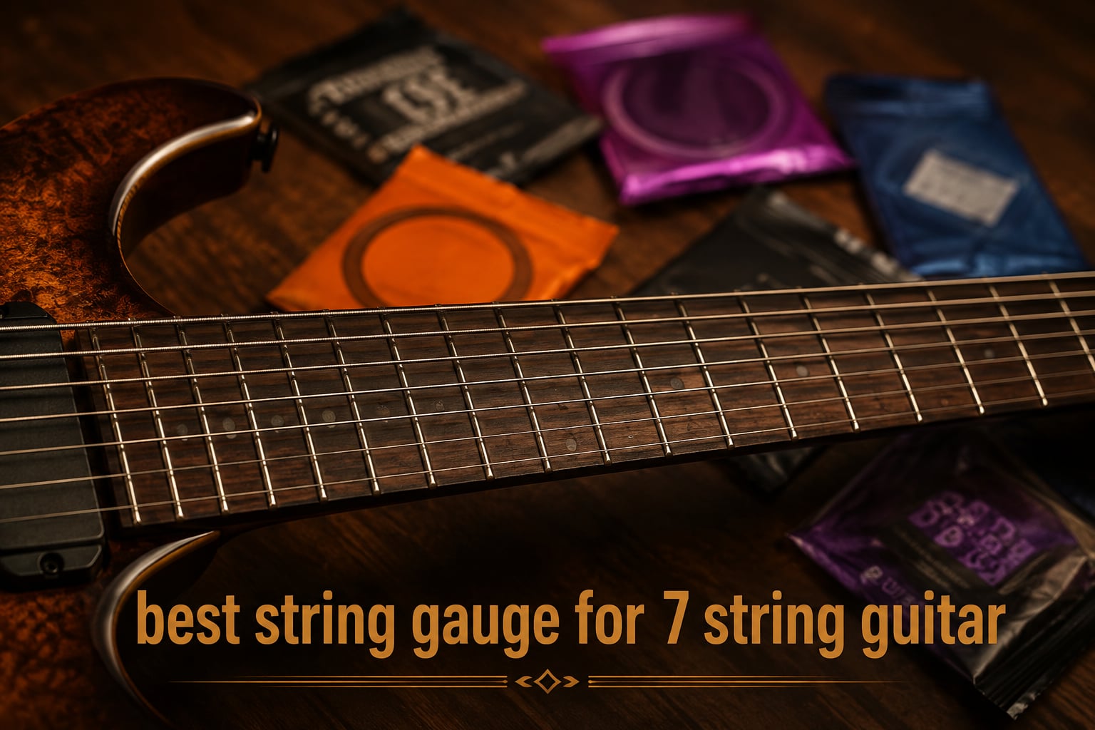 best string gauge for 7 string guitar