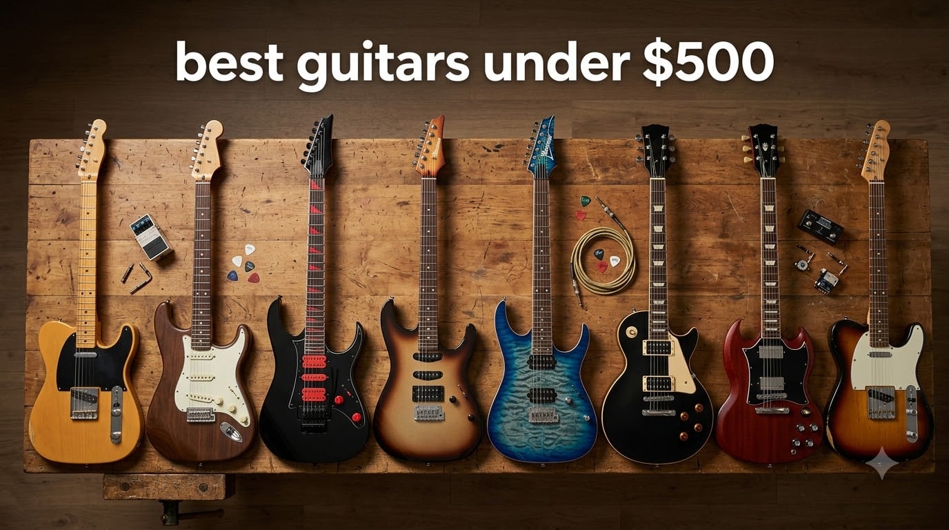 best guitars under $500