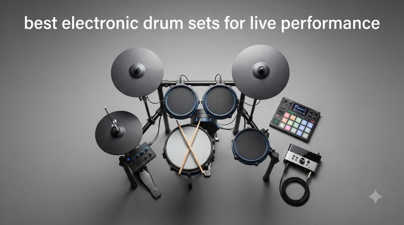 best electronic drum sets for live performance