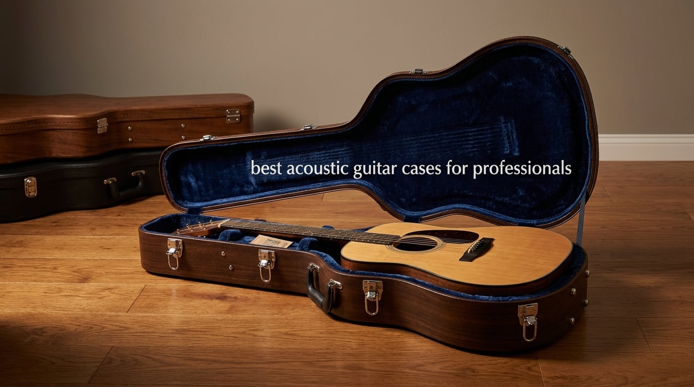 best acoustic guitar cases for professionals