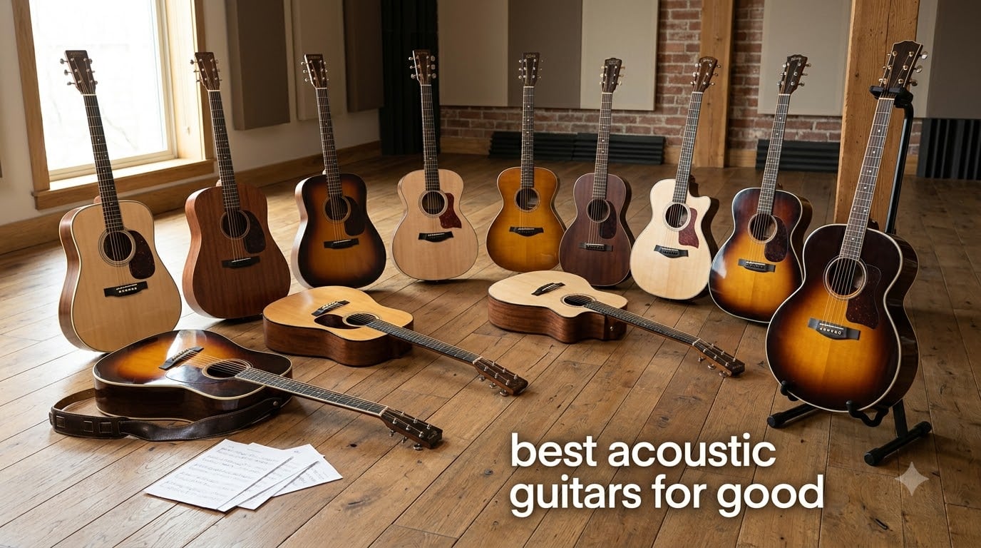 best acoustic guitars for good
