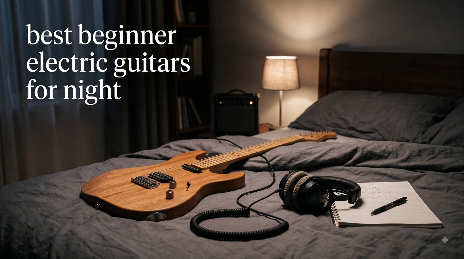 best beginner electric guitars for night