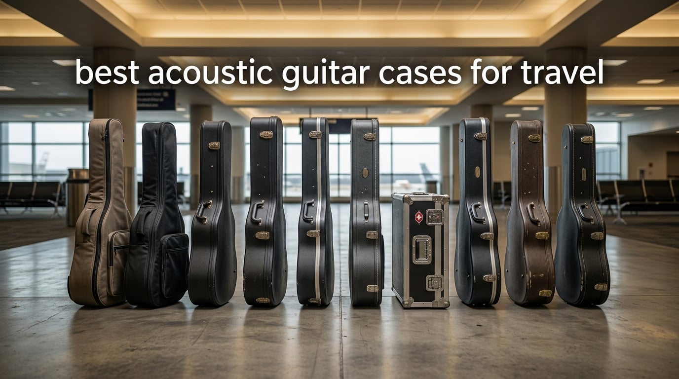 best acoustic guitar cases for travel