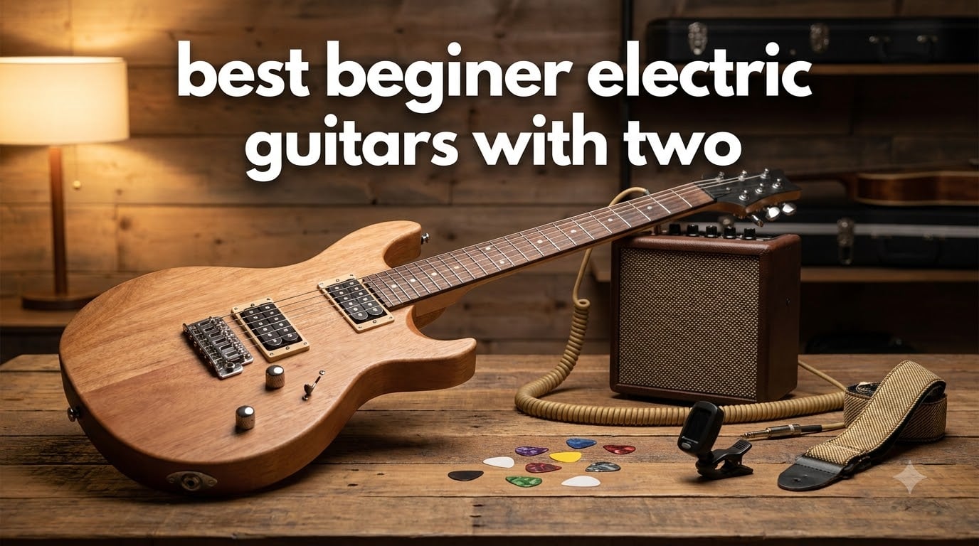 best beginner electric guitars with two