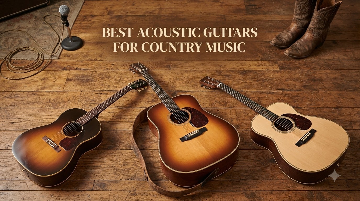 best acoustic guitars for country music
