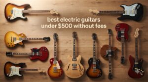 best electric guitars under $500 without fees