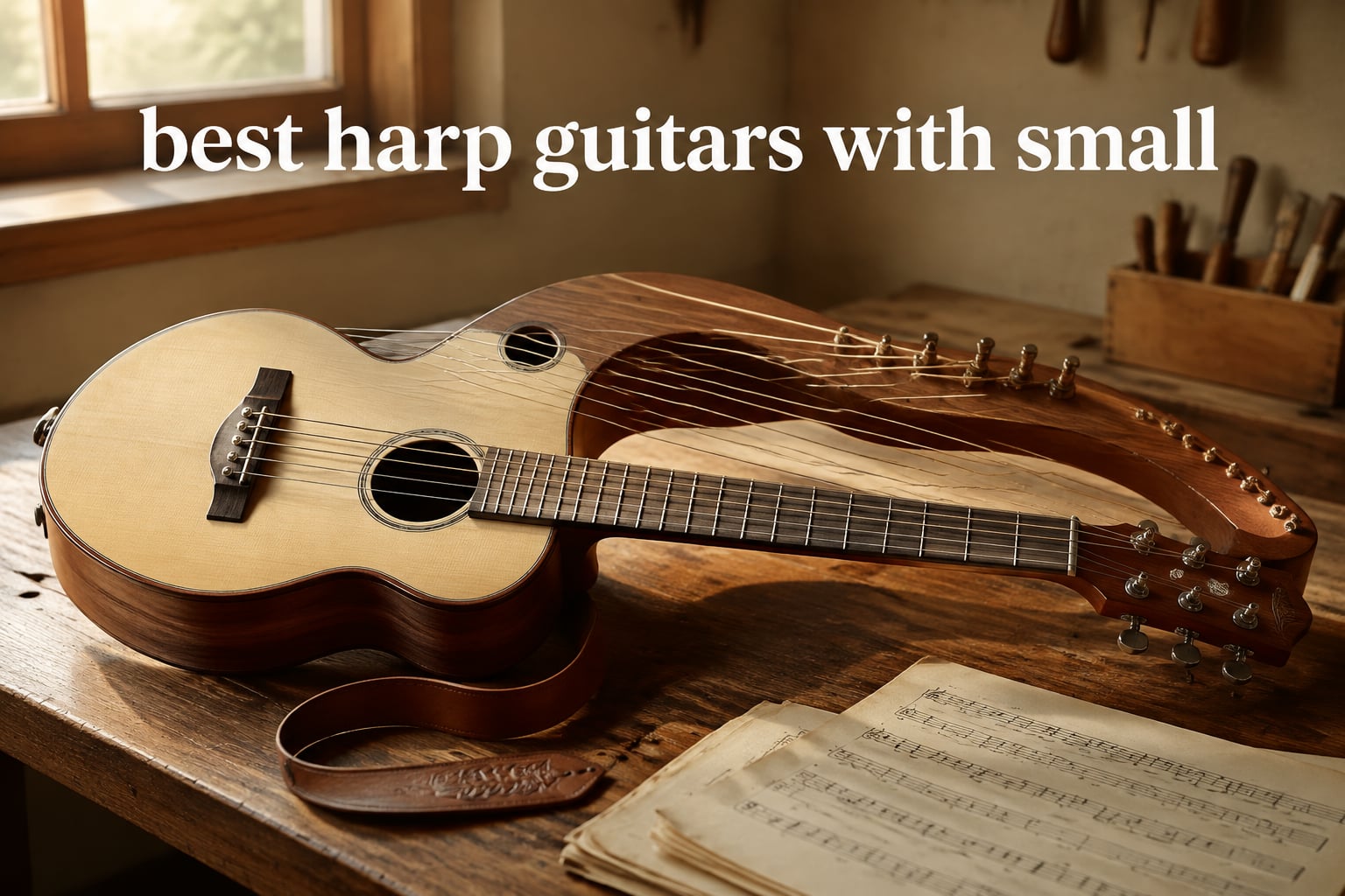 best harp guitars with small
