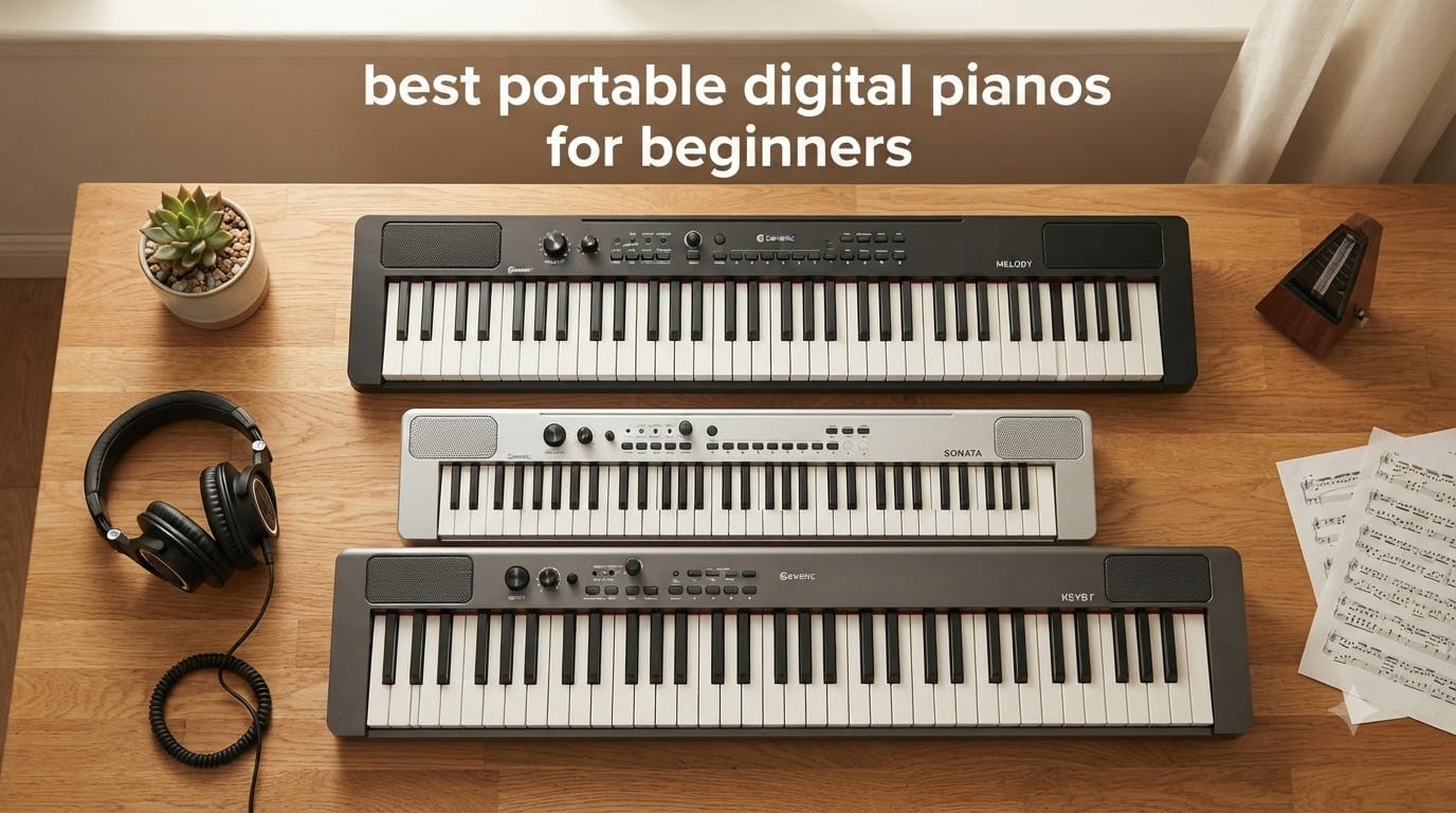 best portable digital pianos for beginners